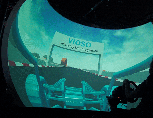 Unreal Engine - nDisplay VIOSO Projection