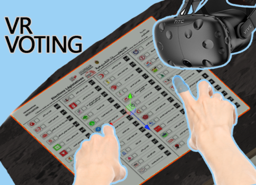 VR Voting |  Tunisian Elections, 2019